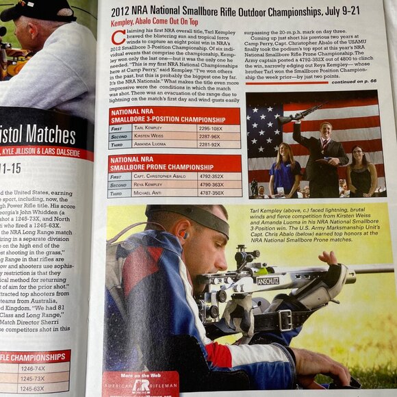 American Rifleman NRA Magazine December 2012 u Vol 160 No 12 National Rifle Asso - Picture 8 of 11